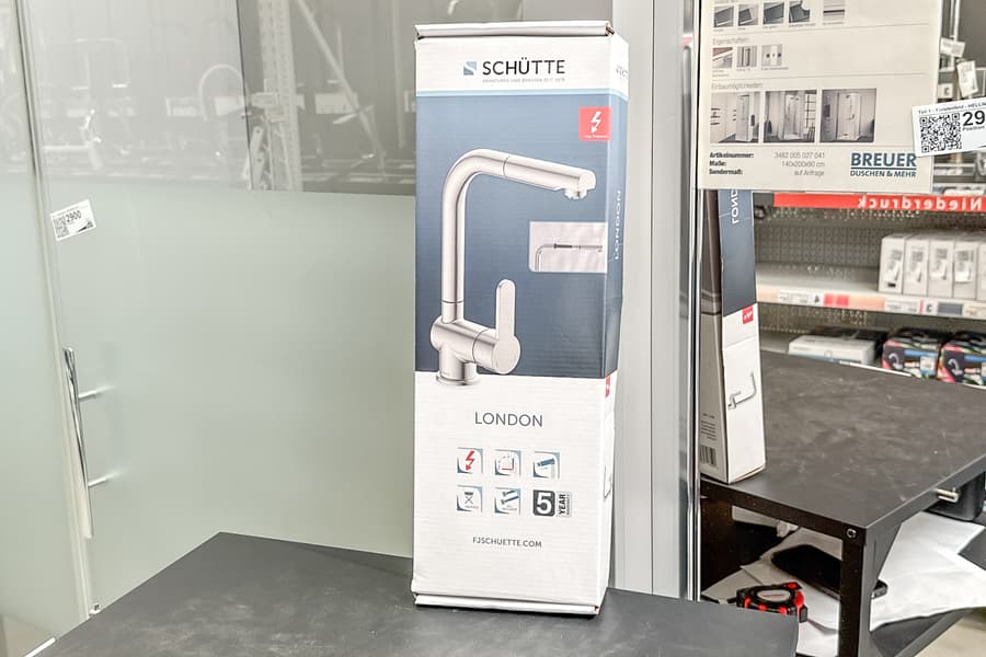 Spültischarmatur Schütte London, ausziehbar